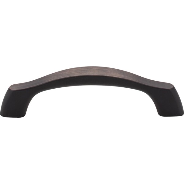 96 Mm Center-to-Center Brushed Oil Rubbed Bronze Aiden Cabinet Pull